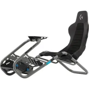 Геймърски стол Playseat Trophy Logitech G Edition, Сив, (35937891)