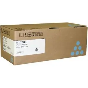 Тонер касета Ricoh SPC220E, 2300 копия C240DN, Cyan, (35932654)