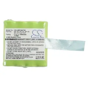 Батерия за радиостанция CS-UBP380TW UNIDEN BP-40 BP-38 BP-39 4,8V 600mA Cameron Sino, (35934422)