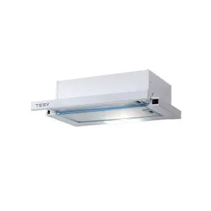 Абсорбатор за вграждане TESY SL103 2T 60 WH, Два мотора, 483 m³/h, Бял, (14399)