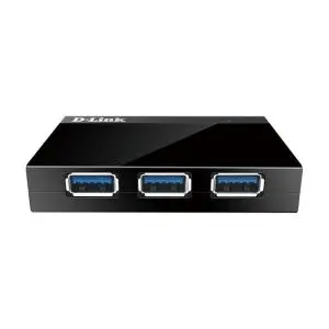 USB хъб, 4 порта, D-LINK-DUB-1340-E, (35933075)