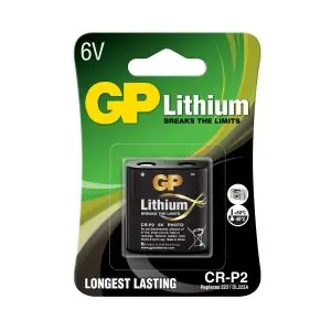 Фото литиева батерия GP CR-P2, 6V, (35932732)
