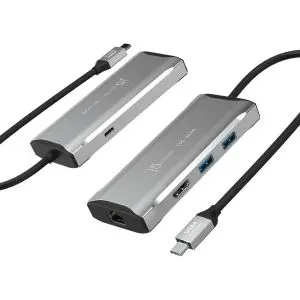 Докинг станция j5create JCD392 100W, USB-C, 10Gbps, 4K60, (35936696)