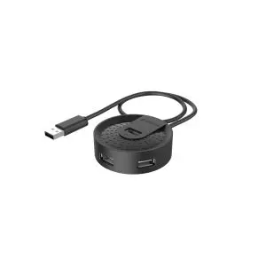 USB хъб A4tech HUB-20, 4 портов, USB 2.0, (35936286)