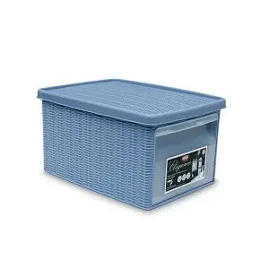 Универсална кутия с отвор Stefanplast Elegance M, 15L, синя, (35940961)