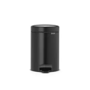 Кош за смет с педал Brabantia NewIcon 3L, Matt Black, (35941072)