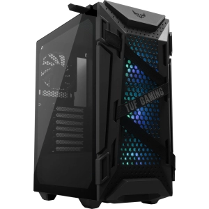 Кутия ASUS TUF Gaming GT301, Mid-Tower, Aura Sync ARGB, Черна, (35933842)