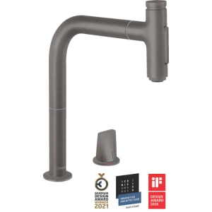 Кухненски смесител Hansgrohe Metris Select M71-H200 BBC, (21997)