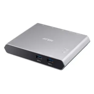 KVM превключвател, ATEN US3310, 2-портов, 4K, HDMI, USB-C, (35937445)