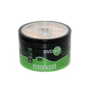 DVD+R MAXELL, 4,7 GB, 16x, 50 бр., (35932768)