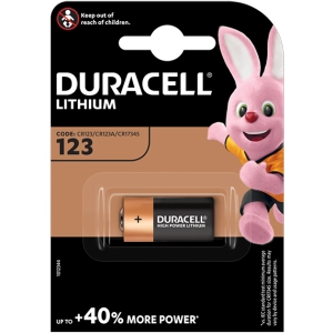 Батерия литиева Фото DURACELL CR-123 3V, (35934538)
