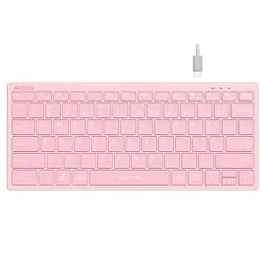 Безжична клавиатура A4TECH FBX51C FSTyler, розово, (35935240)