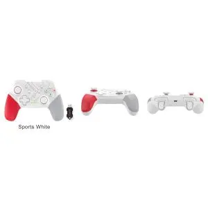 Геймърски контролер A4tech Bloody GPW50, Dual-mode жичен и безжичен, Бял, (35937734)