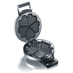 Гофретник Graef WA 80, 850 w, 5 сърца, сребрист, (35945393)
