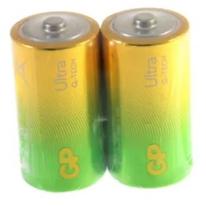 Алкална батерия GP ULTRA LR14 /2 бр. в опаковка shrink/ 14AU21-S2 1.5V, (35940132)