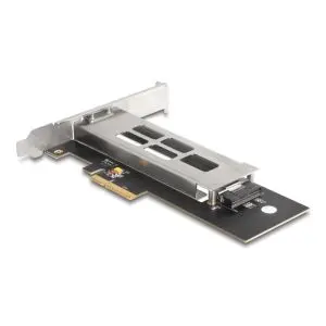 Вътрешна тава Delock, PCI Express Card за 1 x M.2 NVMe SSD - Low Profile Form Factor, (35938422)