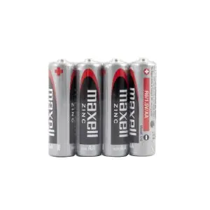 Цинк Манганова батерия MAXELL R6 4 бр. shrink 1.5 V, (35932539)