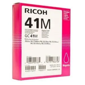 Мастило гел RICOH GC41M ,2200 копия, Magenta, (35932484)