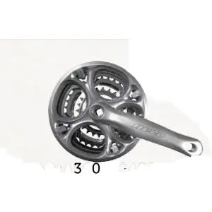 Курбел NECO, 170mm 28/38/48 alloy, 7555