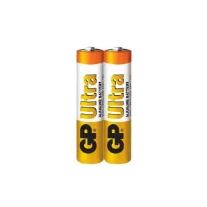 Алкална батерия GP ULTRA LR03, AAA, 2 бр. в опаковка / shrink, 1.5V, 24AU, (35933867)