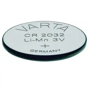 Бутонна батерия литиева CR 2032 1pc  bulk 3V  VARTA, (35933142)