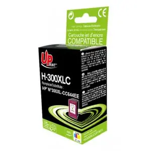 Мастилница UPRINT CC644EE HP 300XL, Цветна, (35932455)