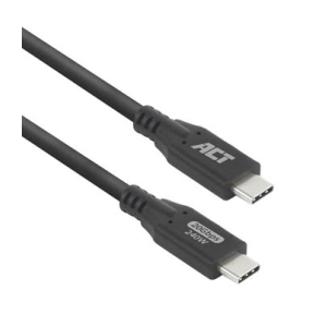 ACT Кабел USB-C - USB-C, 2 м / USB4, 20Gbps, 240W, (35939728)