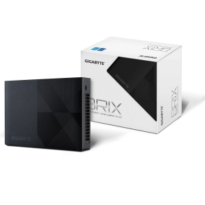 Настолен компютър Gigabyte BNi3-N305, 1 x SO-DIMM DDR4, 2x M.2 SSD, WI-FI 6E + BT 5.2, (35937203)