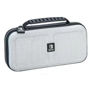 Чанта за гейминг конзола Nacon Bigben Nintendo Switch Deluxe Travel, Бяло - NNS40W, (35936191)