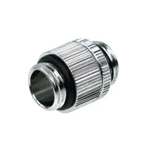 Адаптер Alphacool HF, Двоен нипел, G1/4 - G1/4, Въртящ се, Сребрист, (35936734)