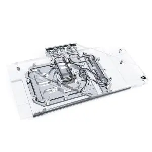 Воден блок за видео карта Alphacool Eisblock Aurora Acryl GPX-A Radeon RX 6800/6800XT Strix/TUF with Backplate, (35935103)