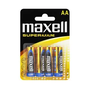 Супералкални батерии MAXELL LR03 XL /4 бр. в опаковка/ 1.5V, (35932524)