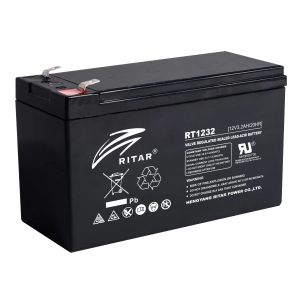 Оловна Батерия RITAR (RT1232), 12V, 3.2 Ah, AGM, 134/ 67/ 60 mm, (35934345)