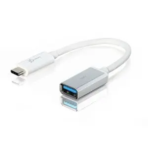 Адаптер j5create JUCX05, USB-C 3.1 мъжко - USB-A женско 5Gb/s, 90см, (35933574)
