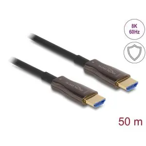 Оптичен кабел Delock, HDMI 8K, 60Hz, 48Gbps, 50 m, (35937960)