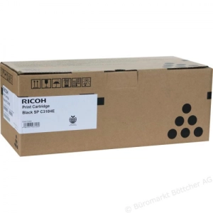 Тонер касета Ricoh SPC310HE, 7200 копия  Черен, (35932661)