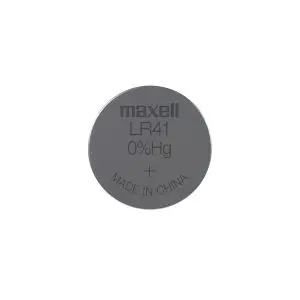 Бутонна микроалкална батерия LR41 /AG3/ 10 бр./pack цена за 1 бр. MAXELL, (35937611)