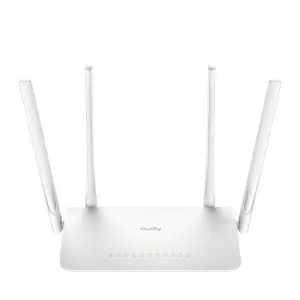Безжичен рутер CUDY WR1300, Двубандов AC1200, 300+867 Mbps, 5x10/100/1000, Бял, (35935472)