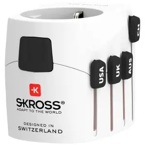 Адаптер SKROSS Pro World 1103180, Бял, (35935964)