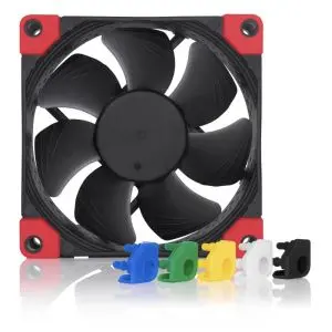 Вентилатор Noctua NF-A8 PWM chromax black swap 80 mm, (35934921)