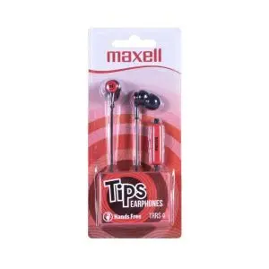 Слушалки тапи с микрофон MAXELL IN-TIPS RED, (35939583)
