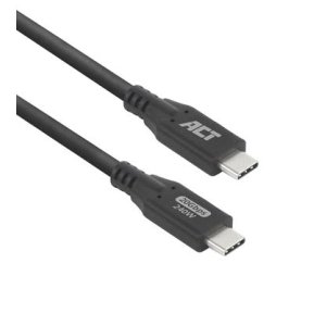 ACT Кабел USB-C - USB-C, 0.5 м / USB4, 20Gbps, 240W, (35939721)