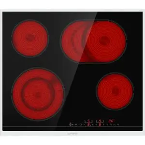 Готварски плот за вграждане Gorenje ECT643BX, 7000W, иноксова рамка, черен, (13515)