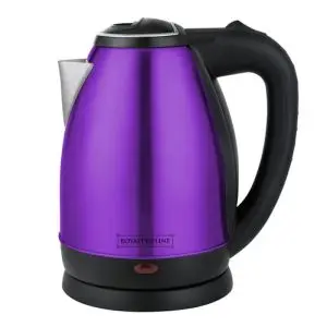Електрическа кана Royalty Line RL-SSK1.7L, 1500W, 1.7 л, Автоматично изключване, Защита от прегряване, Лилав, (35922774)