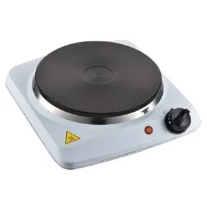 Електрически котлон Oliver Voltz OV51445N, 1500W, Чугунена плоча, 185 мм, 6 степени, Бял, (35922844)