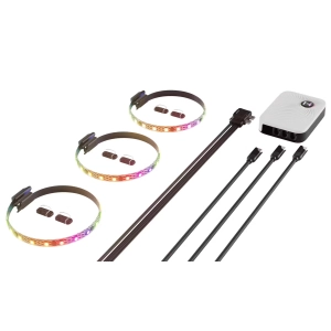 Комплект 3бр ARGB LED Ленти HYTE LS10 - 330 mm + NP50, (35937900)