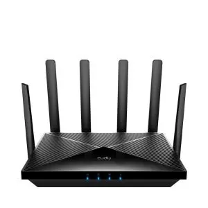 Безжичен рутер Cudy P5, 5G, AX3000, 2.4/5 GHz, 574 - 2402 Mbps, 10/100/1000, (35936488)