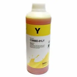 Бутилка с мастило INKTEC за Canon PGI-1200/1300/1400/1500/2500, MB2020/5020/5070/iB4020, Dye, 1L, Жълт, (35933432)