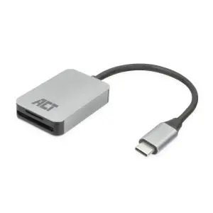 Четец за SD / micro SD карти ACT AC7056, SDXC, USB-C, (35937827)