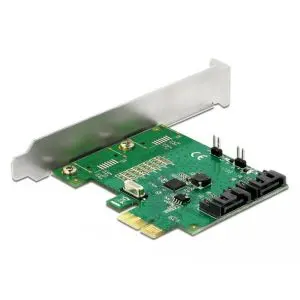 Карта Delock, PCI Express x1 към 2 port SATA, RAID, (35936304)